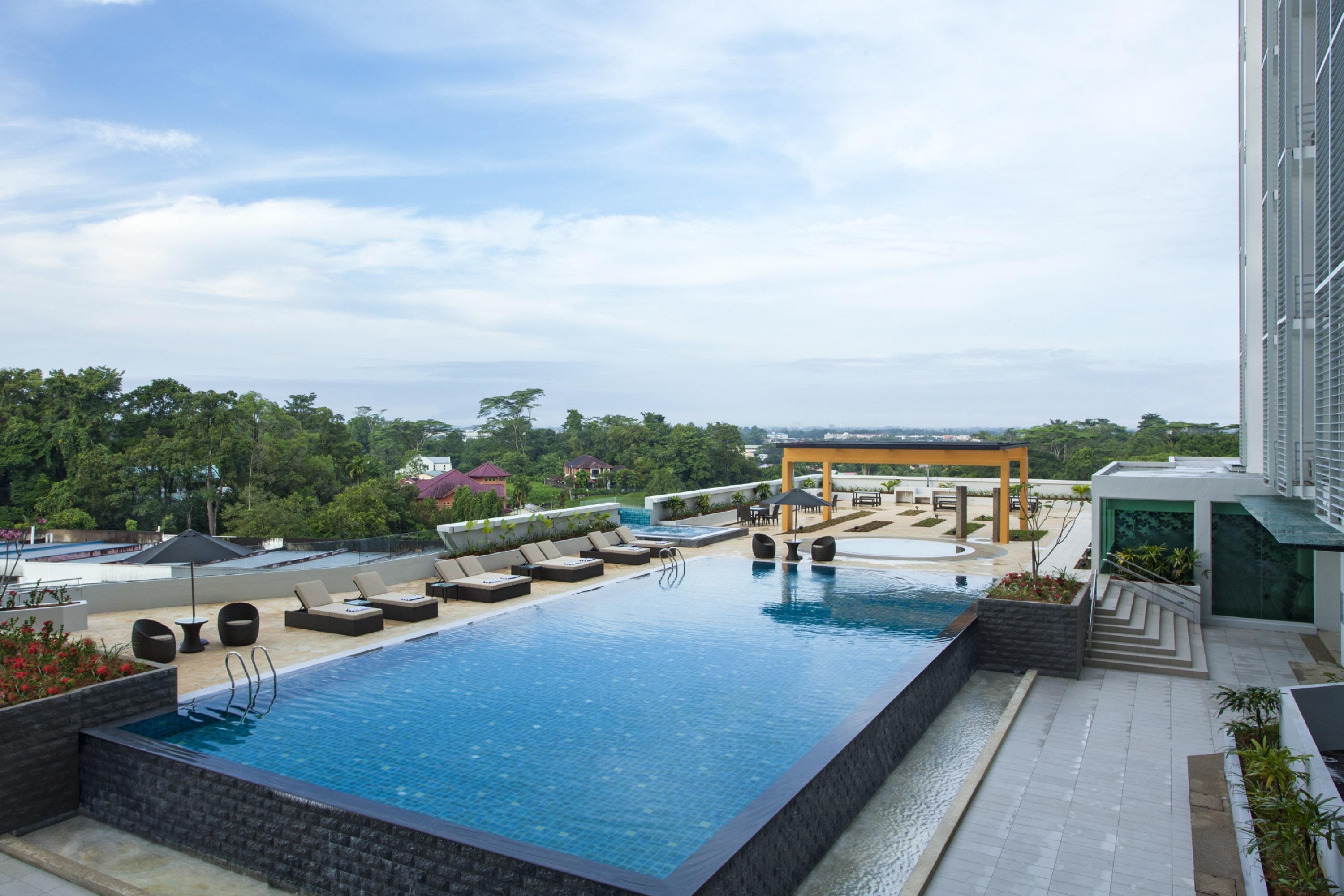 Citadines Uplands Kuching Hotell Eksteriør bilde